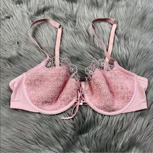 Victorias Secret Very Sexy Push Up Without Padding Pink Bra 36C